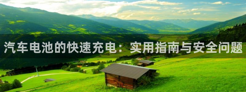 优发国际软件下载官网：汽车电池的快速充电：实用指南与安全问题