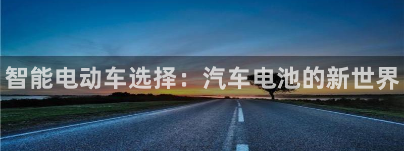 优发国际手机app下载安装最新版：智能电动车选择：汽车电池的新世界